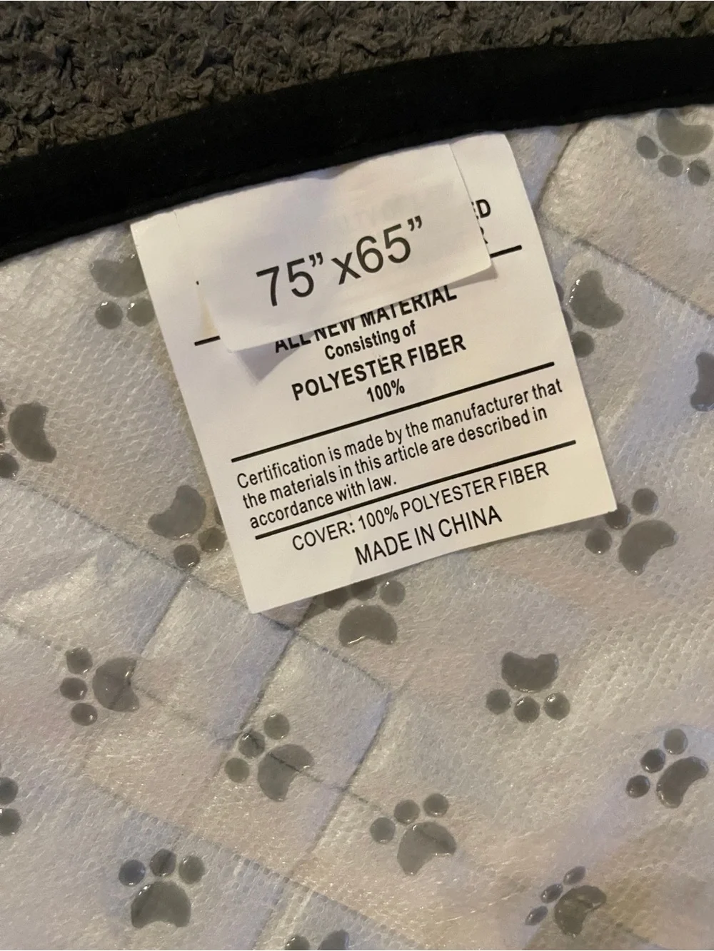 None durable quilted